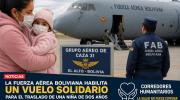 Habilitan vuelo solidario para trasladar a niña con cáncer desde Oruro a La Paz