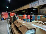Reactivos de prueba narcotest en madera secuestrada en Viru Viru dieron positivo