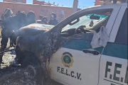FELCV: Vehículo policial quemado en Puente Seke se dirigía a auxiliar a una mujer víctima de violencia