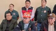Dirigentes sindicales de Cochabamba y Chuquisaca presionan a Argollo para dialogar con Paz