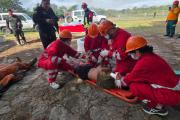En el Pantanal 150 navales de instruyen como bomberos forestales en ejercicio binacional Bolivia-Brasil