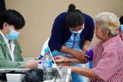 Brigadas médicas brindan atención gratuita en el barrio El Quior