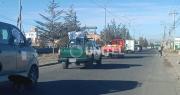 Bloqueos: Caravana de la Cruz Roja parte rumbo a Tambo Quemado con ayuda para transportistas varados