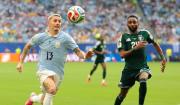 Uruguay reacciona en el segundo tiempo y salva un empate ante Arabia Saudita