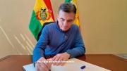 Paz firma ley para planta fotovoltaica en Viacha con inversión de 34 millones de euros