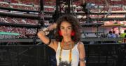 Anahí Zambrano deslumbra en “La Casita” de Bad Bunny en Madrid
