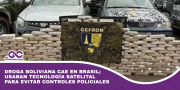 Droga boliviana cae en Brasil; usaban tecnología satelital para evitar controles policiales