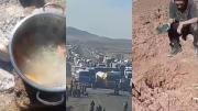 Con hambre y bajo amenazas, choferes sobreviven en condiciones precarias en puntos de bloqueos