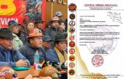 PLANTEAMIENTO DE PACIFICACIÓN DE LA COB TIENE OCHO EJES, INCLUYENDO COMPROMISO DE NO PRIVATIZACIÓN