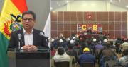 Gobierno convoca a la COB al diálogo para este miércoles a las 9:00 en la Casa Grande del Pueblo