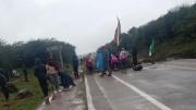 Levantan bloqueo en Sachapera y dirigentes niegan haber convocado la protesta