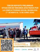 Reporte defensorial alerta afectaciones a la salud, el libre tránsito y el abastecimiento por la conflictividad social