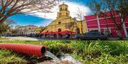 Frío y reducción de caudales ponen en alerta el servicio de agua en Villazón