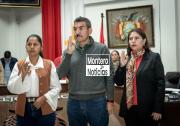 Willan Perales es elegido presidente de la nueva directiva del Concejo Municipal de Montero