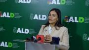 La presidenta de la ALD plantea rutas alternativas al Pacífico y afirma que Santa Cruz debe actuar con una visión geopolítica