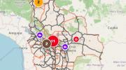 Las carreteras de La Paz están expeditas; solo quedan 12 bloqueos en Cochabamba