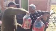 Transportistas agradecen a don Marcelo, el hombre que los acogió durante los bloqueos