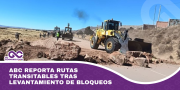 ABC reporta rutas transitables tras levantamiento de bloqueos