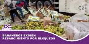 Bananeros exigen resarcimiento por bloqueos