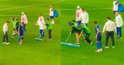 Viral: Mbappé indica cómo sacar agua a trabajadores tras suspensión del partido por tormentas