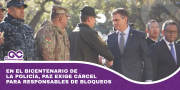 En el bicentenario de la Policía, Paz exige cárcel para responsables de bloqueos
