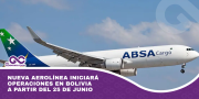 Nueva aerolínea iniciará operaciones en Bolivia a partir del 25 de junio