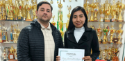 Damaris Jaldin juró como presidenta de la Asociación Municipal de Taekwondo de Montero