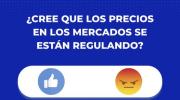 Sondeo refleja percepción favorable por estabilización de precios en los mercados