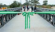 Destacan el aporte privado en la apertura del nuevo puente en Colpa Bélgica