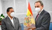 Chat de Zapatero en caso de uso de influencias: “hay que hablar con el presidente de Bolivia”