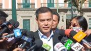 Presidente de la Magistratura llega al Legislativo a exigir la aprobación de ley para destituir jueces corruptos