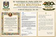 El papa León XIV bendice a la Policía Boliviana
