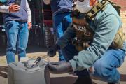 Aduana y FELCN comisan ácido clorhídrico identificado en tránsito hacia recinto aduanero
