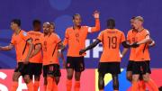 Países Bajos doblega 3-1 a Túnez y enfrentará a Marruecos en dieciseisavos