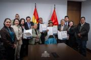 Diputados entregaron reconocimientos a descendientes de beneméritos de la Guerra del Chaco