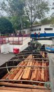 Secuestran y analizan tres cargamentos de madera