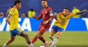 Agrio empate entre Portugal de Ronaldo y Colombia de James