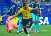 Ecuador remontó un partido ante Alemania que quedará para la historia