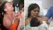 El bebé fue mi motor para estar despierta y alerta: la BBC habla con la madre rescatada junto a su hijo de 18 días en Venezuela