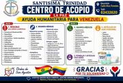 Habilitan centros de acopio en 4 departamentos para ayuda humanitaria a Venezuela