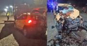 Una mujer fallece y un hombre resulta herido tras el choque de su vehículo contra un camión estacionado