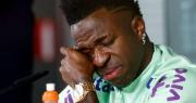 Vinicius Jr llora tras escuchar un mensaje de su abuela previo al partido con Japón