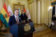 Justiniano explica operativo militar tras bloqueos