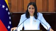 Delcy Rodríguez anuncia un plan de construcción de viviendas y garantiza la seguridad de los trabajadores