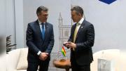 Comercio, integración y seguridad marcan reunión entre Paz y Noboa en Paraguay