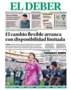 Portadas de los periódicos de Bolivia del martes 30 de junio del 2026