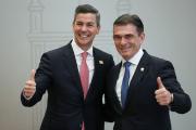 Presidente de Paraguay respalda a Rodrigo Paz y rechaza todo intento de desestabilización