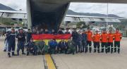 Un equipo de Bolivia llega a Venezuela para apoyar con labores de rescate