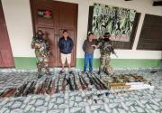 Cae militar que suministraba armas de guerra y granadas a narcos colombianos