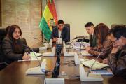 Comisión recibió informe oral del Ministro de Gobierno y del director de ANAPOL sobre el fallecimiento de un cadete